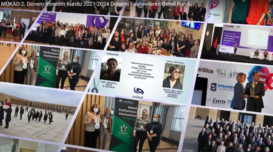 13 Ocak 2024 MÜKAD 2. Dönem Yönetim Kurulu Başkanı Züleyha Özcan Genel Kurul Sunumu