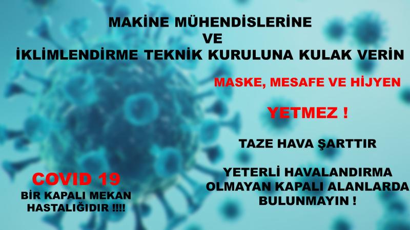 12 Nisan 2021 MAKİNA MÜHENDİSLERİNİN SESİNE KULAK VERİN!