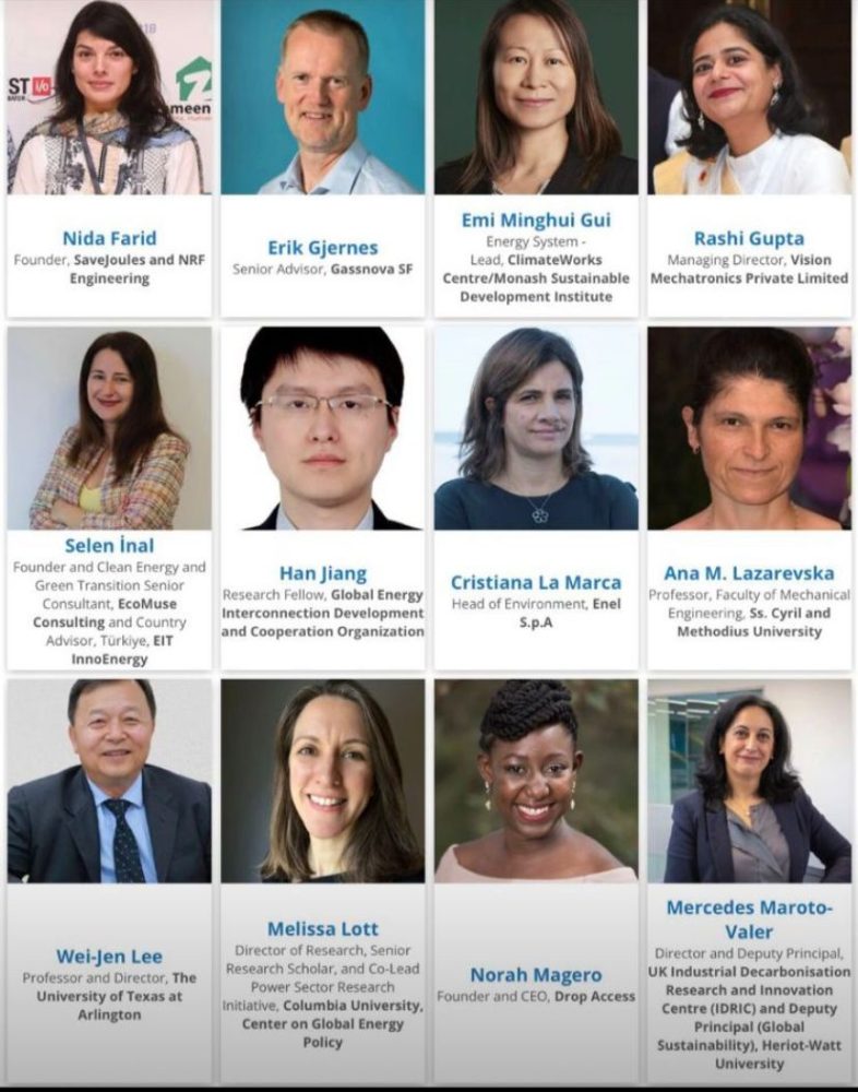 24 Temmuz 2023 Sevgili üyemiz Selen İnal Enerji Dönüşümü için Mühendisler Konseyine (CEET) Davet Edildi