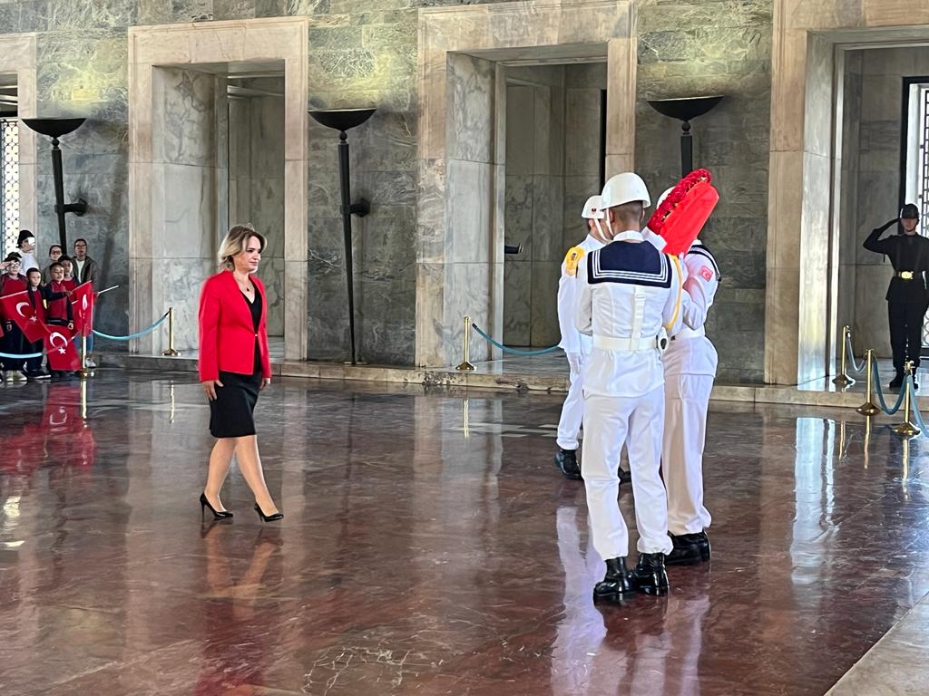 13 Ekim 2023 Cumhuriyetimizin 100. Yılı Anıtkabir Ziyareti