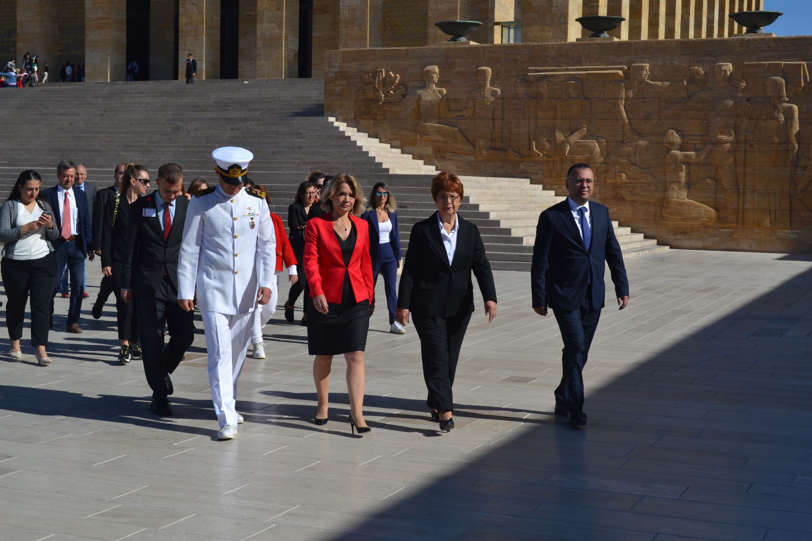 14 Ekim 2023 Anıtkabir Ziyaretini Başkent Üniversitesi Mühendislik Fakültesi ile birlikte gerçekleştirdik