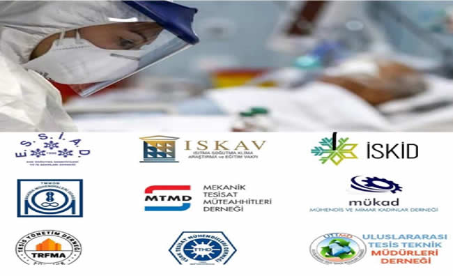 1 Temmuz 2020 Hastanelerin Klima ve Havalandırma Tesisatlarında Alınacak Önlemler Metni