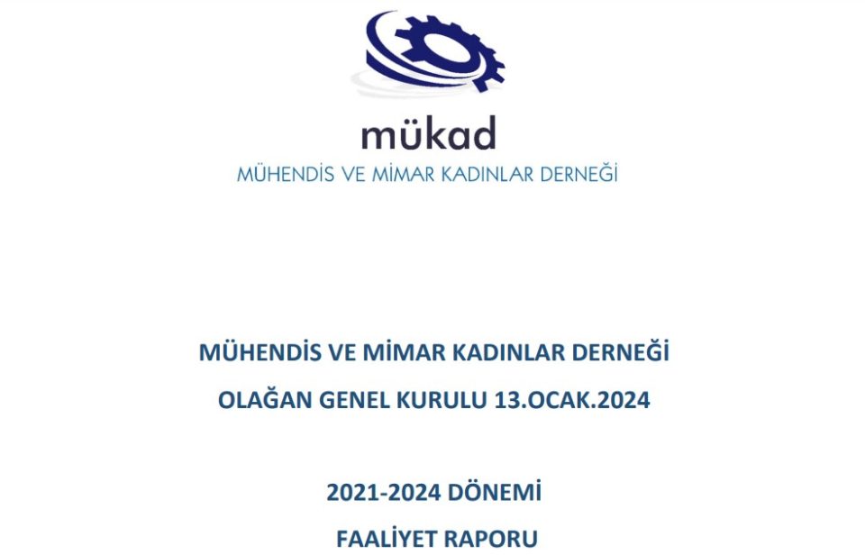 13 Ocak 2024 MÜKAD 3. Genel Kurulu 13 Ocak 2023 Tarihinde ATO Duatepe Salonunda Yapıldı